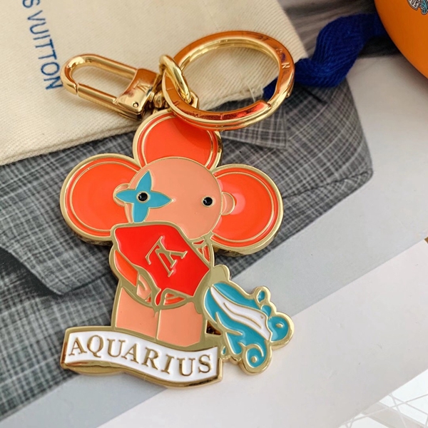 ブランドキーホルダー素材ディテール